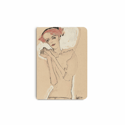Portrait of a Woman no.1 A5 Notebook (A5, Blank)