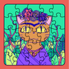 Frida Catlo Puzzle Card
