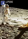 Lenticular Lenticular Animation Postcard, Man On Moon
