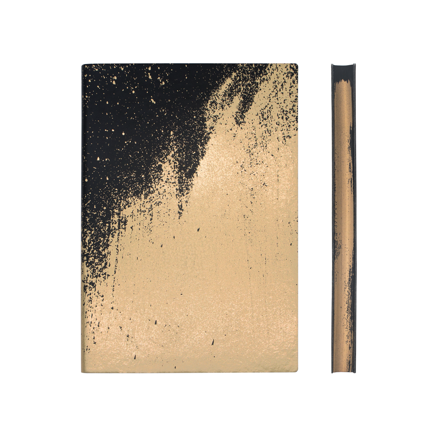 Daycraft A5 Signature Paint Art Plain Notebook - Gold