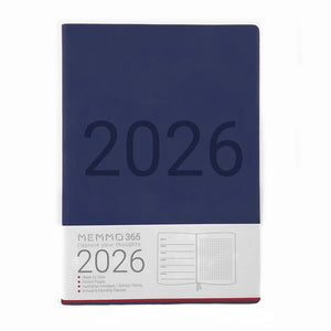 MEMMO365 Luxe (week-to-view), Navy