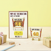 Pop Out 40th Birthday Card