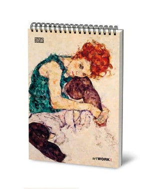 Egon Schiele Artwork Pad - Paint