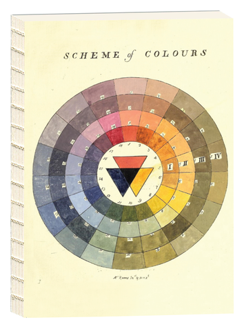 Scheme of Colours Open Back Sketchbook, B6
