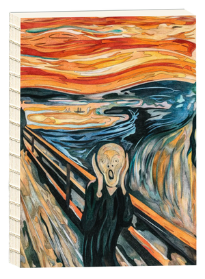 The Scream Open Back Sketchbook, B6