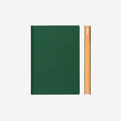 Daycraft (Day-To-Page) 2026 Diary, Green