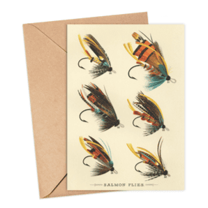 Salmon Flies Card