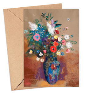 Odilon Redon Bouquet no. 1 Card