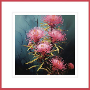 Isopogon Roseus Card