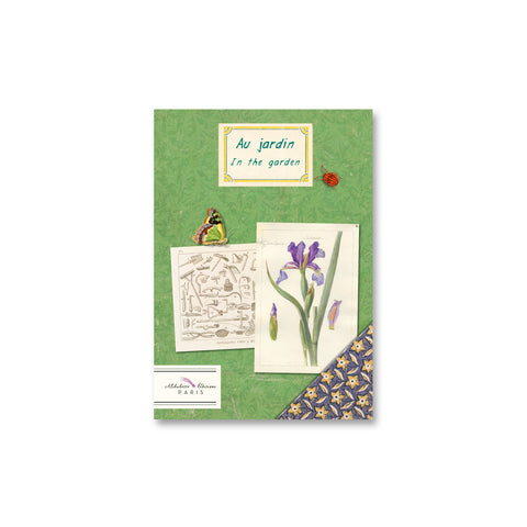 Au jardin - In the garden, Illustrated Journal