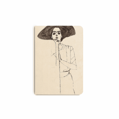 Portrait of a Woman no.2 A5 Notebook (A5, Blank)