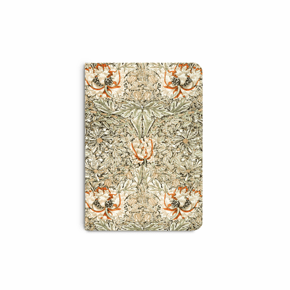 Honeysuckle Pattern A5 Notebook (A5, Lined)