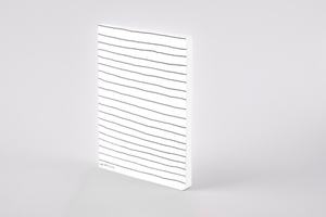 Lines by Myriam Beltz Graphic L Dotted Notebook, A5