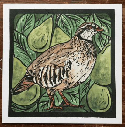 Partridge Card