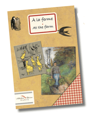 À la ferme - At the farm, Illustrated Journal