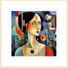 Girl with Earring Card