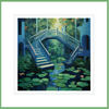 Relativity in Lily Pond Card