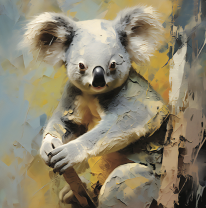 Koala Greeting Card