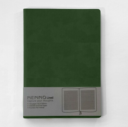 MEMMO Notebook A5, Green