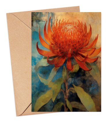 Waratah Card