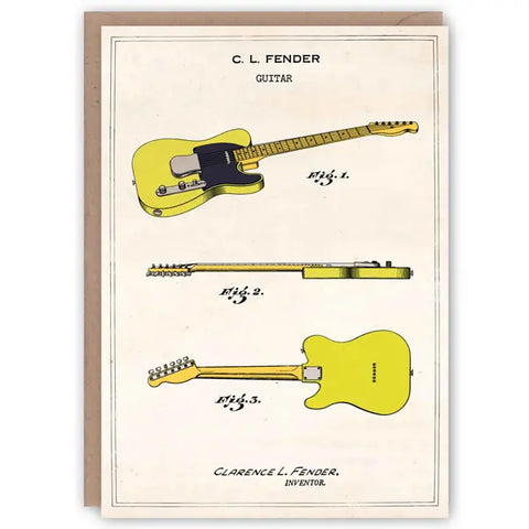 Fender Telecaster Card