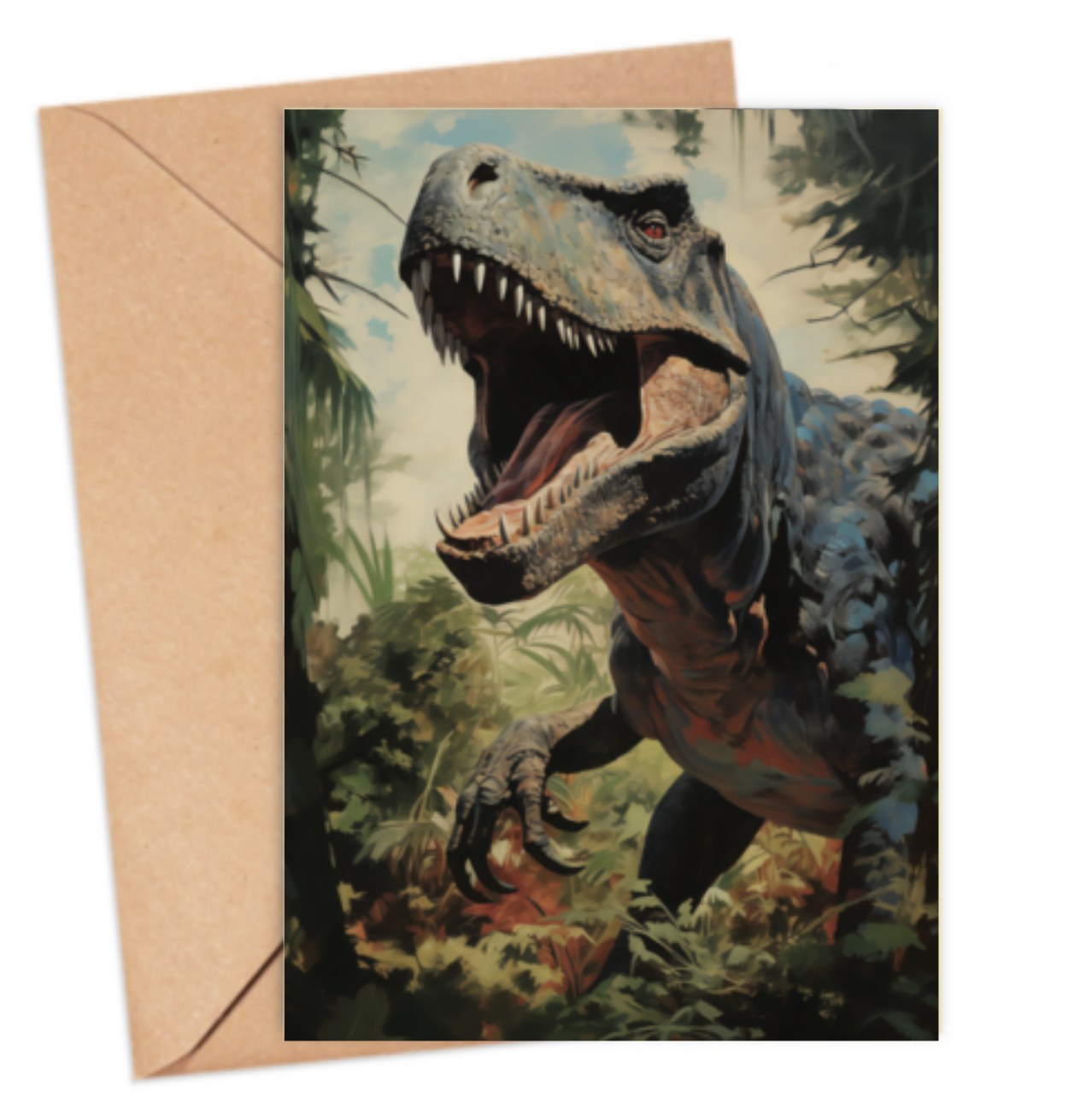 Grandadasaurus Card Gigantosaurus Dinosaur Card – ikonink