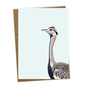 Up Here Greeting Card, Blank