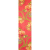 Red Patterns Wooden Bookmark