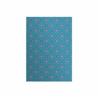 Daycraft Illusions Lined A5 Notebook, Blue and Red
