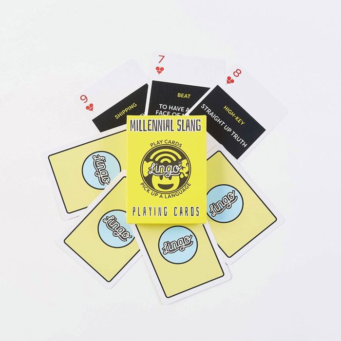 Millennial Lingo Playing Cards