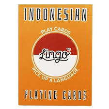 Indonesian Lingo Playing Cards
