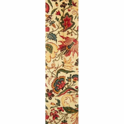 Indian Fantasy Toile De Jouy Wooden Bookmark