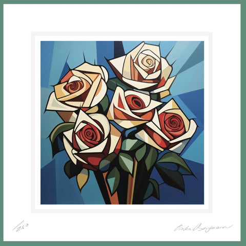 Painted Roses Card