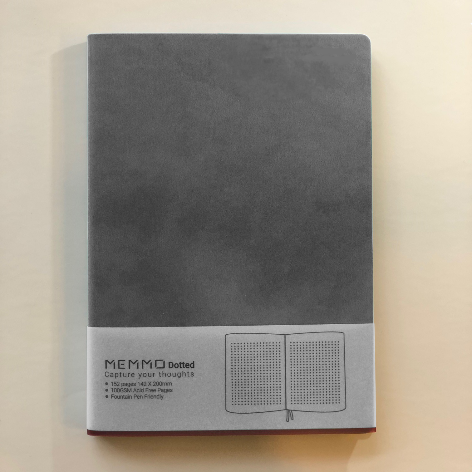 MEMMO Notebook A5, Pebble
