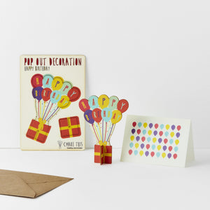 The Pop Out Card Company Pop Out Happy Birthday Card