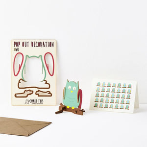 The Pop Out Card Company Pop Out Owl Card