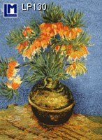 Lenticular Animation Postcard, Van Gogh Flowers