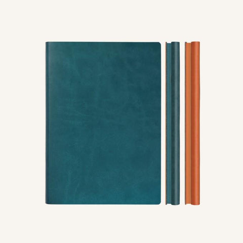 Daycraft Signature Duo Notebook - Green / Orange