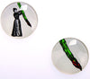 Gangzai Design Set of 2 Magnets - Miss Asparagus