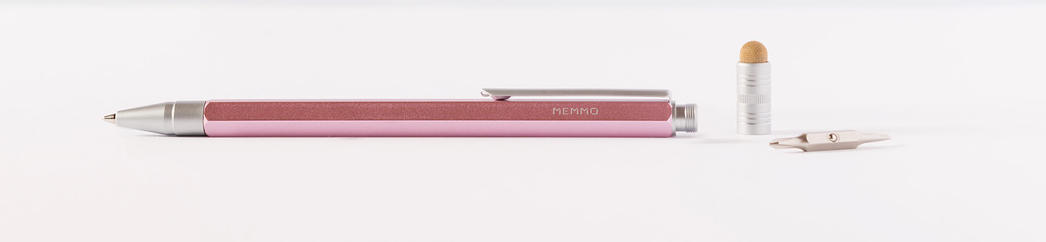 MEMMO MEMMO Metro Stylus Tool Pen, Pink