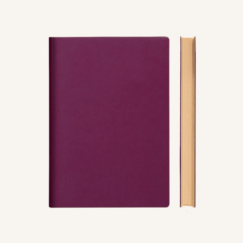Daycraft Signature Grid Notebook Ã¢â‚¬â€œ A5, Purple