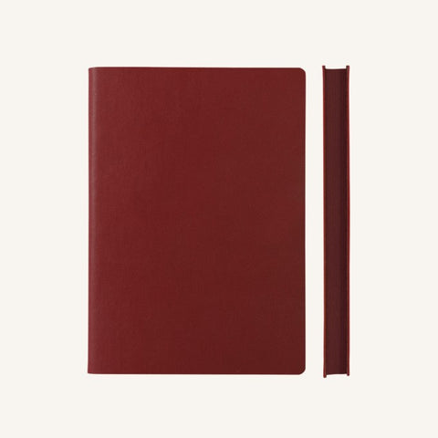 Daycraft Signature Grid Notebook Ã¢â‚¬â€œ A5, Red