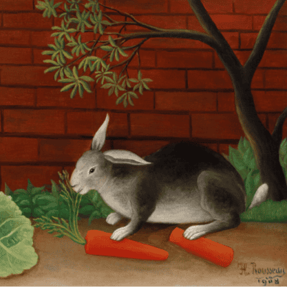 Rabbit & Carrot Puzzle Card