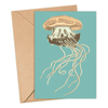Crown Jellyfish Card