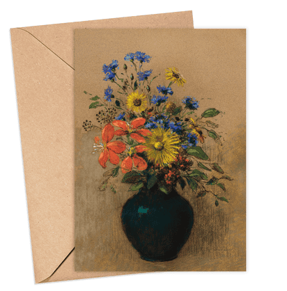 Odilon Redon Bouquet no. 2 Card