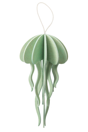 M Jellyfish, Mint Green (12cm)