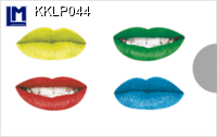 Lenticular Lenticular Animation Card Case, Kissing Lips