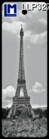 Lenticular Lenticular Animation Bookmark, Eiffel Tower change
