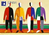 Lenticular Lenticular Animation Postcard, Kazimir Malevich