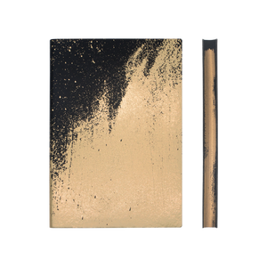 Daycraft A5 Signature Paint Art Plain Notebook - Gold